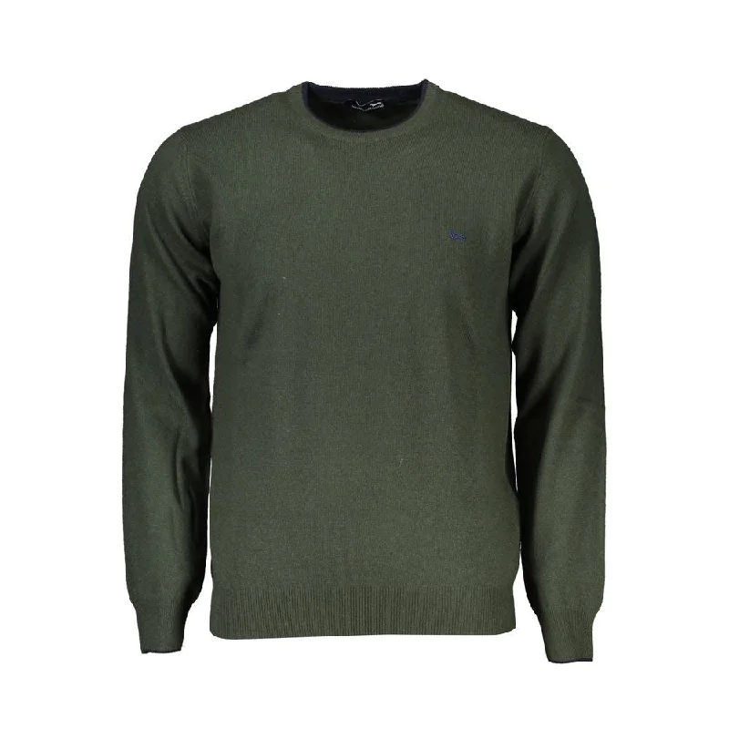 Men's Fringe - Trimmed Boho - Style Sweater in Beige for a Music Festival VibeHarmont & Blaine  Fabric Men's Sweater