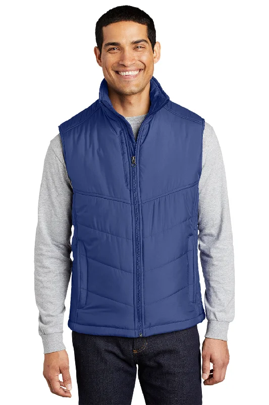 Men's Canvas Vest with Multiple Pockets in Olive for PracticalityPort Authority Mens Wind & Water Resistant Full Zip Puffy Vest - Mediterranean Blue Men's Canvas Vest with Multiple Pockets in Olive for PracticalityPort Authority Mens Wind & Water Resistant Full Zip Puffy Vest - Mediterranean Blue
