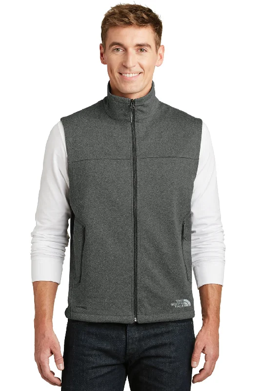 Men's Patterned Plaid Vest in Multicolor for a Preppy LookThe North Face Mens Ridgeline Wind & Water Resistant Full Zip Vest - Heather Dark Grey Men's Patterned Plaid Vest in Multicolor for a Preppy LookThe North Face Mens Ridgeline Wind & Water Resistant Full Zip Vest - Heather Dark Grey