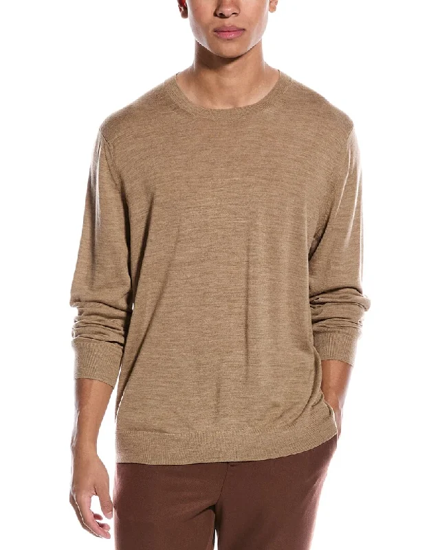 Men's Fuzzy Mohair - Blend Sweater in Light Pink for a Soft and Stylish LookVince Merino Wool Crewneck Sweater Men's Fuzzy Mohair - Blend Sweater in Light Pink for a Soft and Stylish LookVince Merino Wool Crewneck Sweater