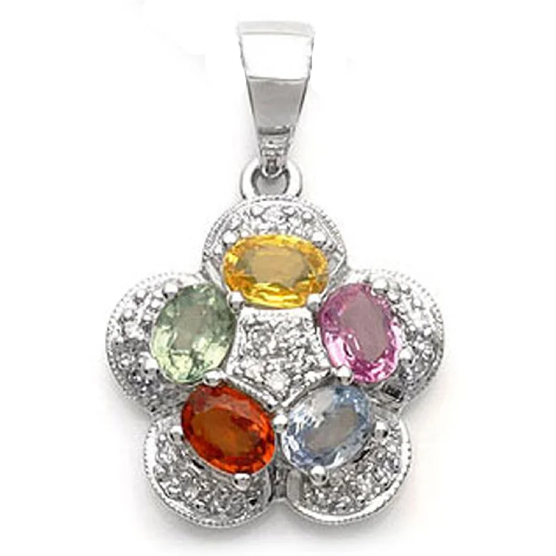 Stylish men coats with a double - breasted design for a formal look14k White Gold Multi-Colored Sapphire and Diamond Flower Pendant Stylish men coats with a double - breasted design for a formal look14k White Gold Multi-Colored Sapphire and Diamond Flower Pendant