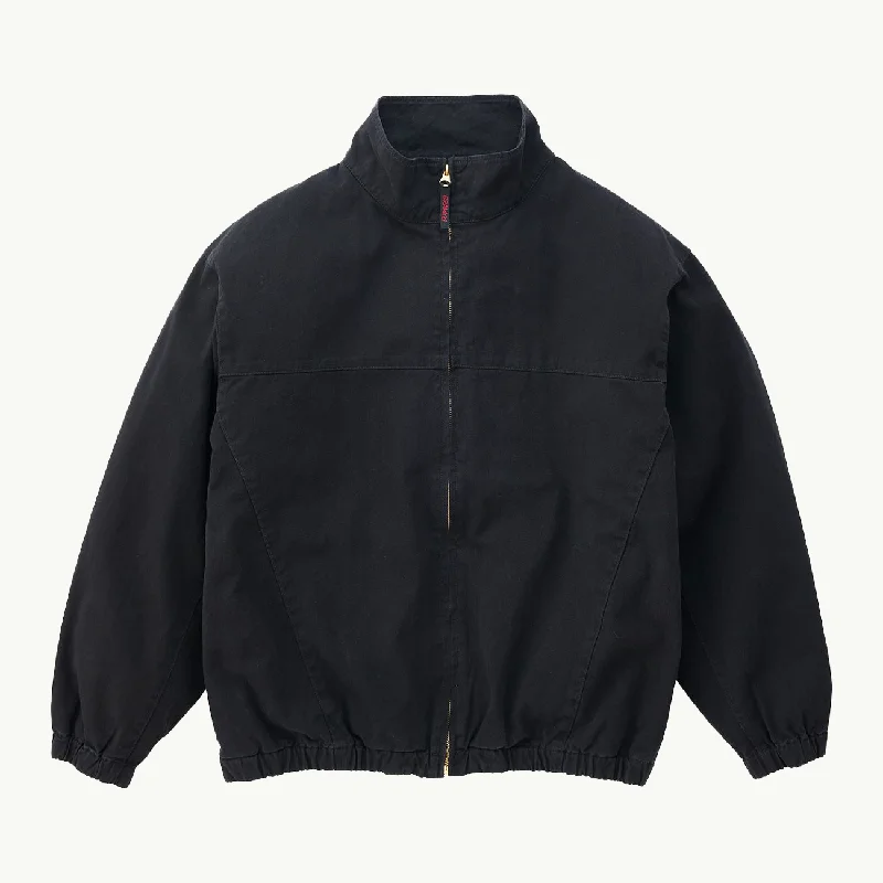 Slim - fit men coats in navy blue for a classic and sophisticated appearanceTwill Around Jacket - Black Slim - fit men coats in navy blue for a classic and sophisticated appearanceTwill Around Jacket - Black