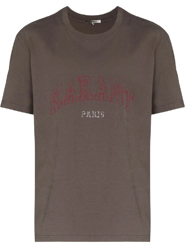 Embroidered men waistcoats with intricate designs for a unique lookHonore Logo-Print T-Shirt Embroidered men waistcoats with intricate designs for a unique lookHonore Logo-Print T-Shirt