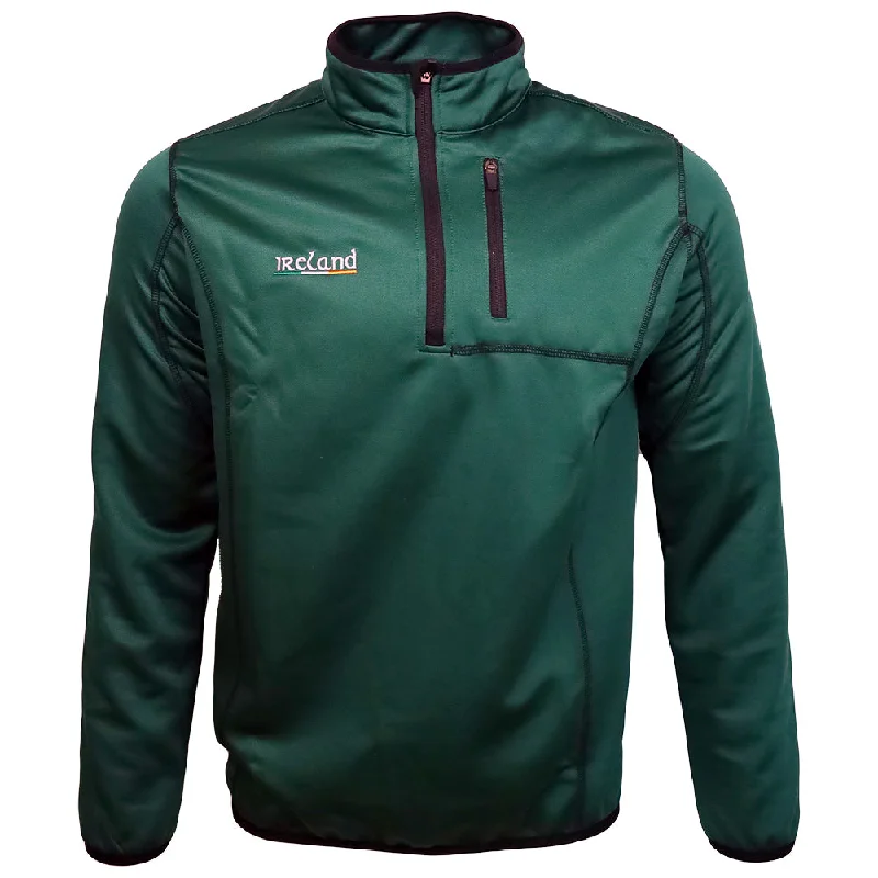 Velvet men waistcoats in rich jewel tones for a luxurious feelRetro Irish Men's Quarter Zip