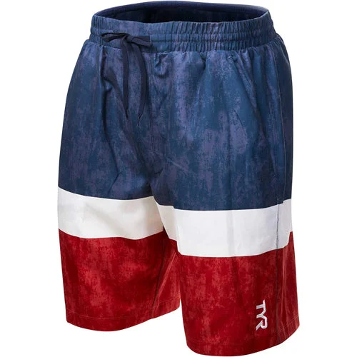 Men's Drawstring Waist Swim Shorts with Adjustable Ties for a Secure FitTYR Men's Shoreline Swell Swim Short