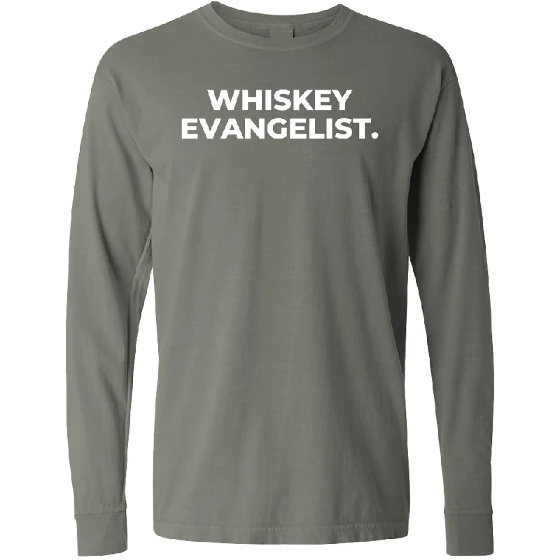 Slim - fit men vest for formal occasions with a modern cutWhiskey Evangelist Long Sleeve Shirt Slim - fit men vest for formal occasions with a modern cutWhiskey Evangelist Long Sleeve Shirt