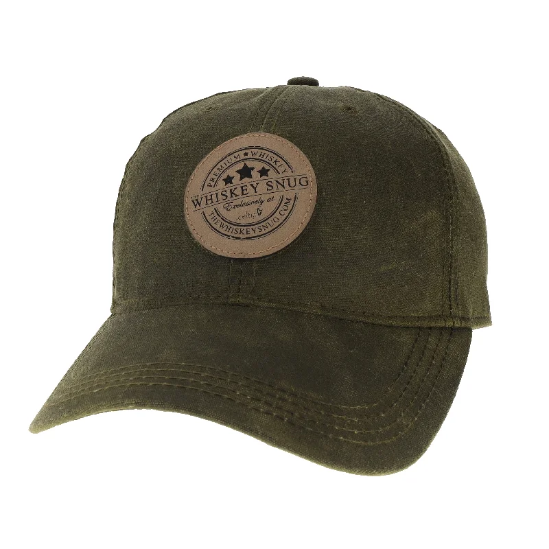 Lightweight men vest made from recycled materials for eco - conscious consumersWhiskey Snug Waxed Cotton Hat
