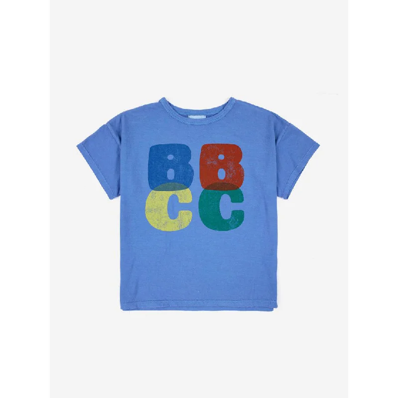 Men's slim - fit graphic t - shirts with vintage rock band printsBobo Choses Bobo Choses Color Block T-Shirt Men's slim - fit graphic t - shirts with vintage rock band printsBobo Choses Bobo Choses Color Block T-Shirt