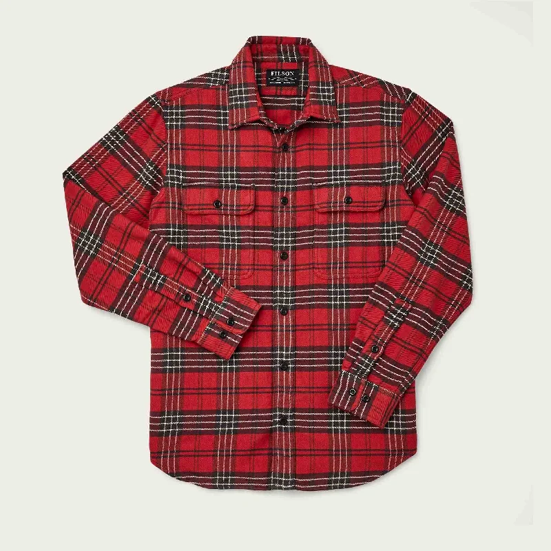 Men's waterproof long sleeve rain shirts for outdoor hiking in the rainVINTAGE FLANNEL WORK SHIRT