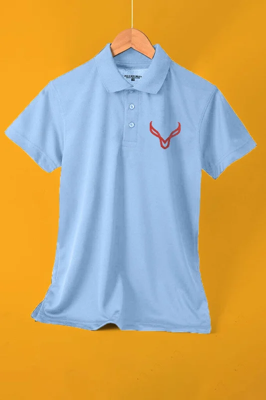 Men's high - collar polo shirts with a modern twistPolo Republica Men's Stay Strong Printed Activewear Polo Shirt