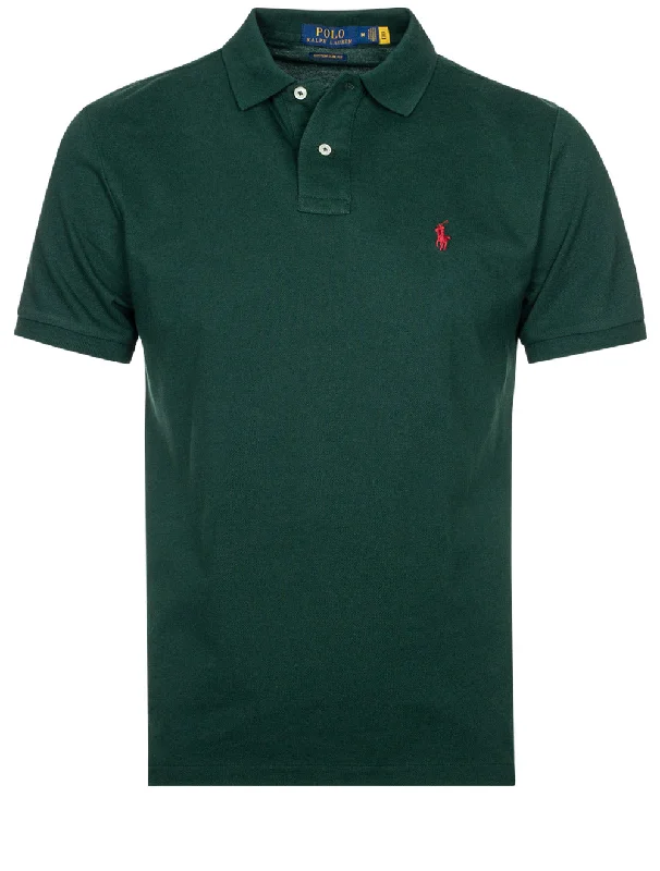 Men's budget - friendly basic polo shirts in multiple colorsShort Sleeve Polo College Green