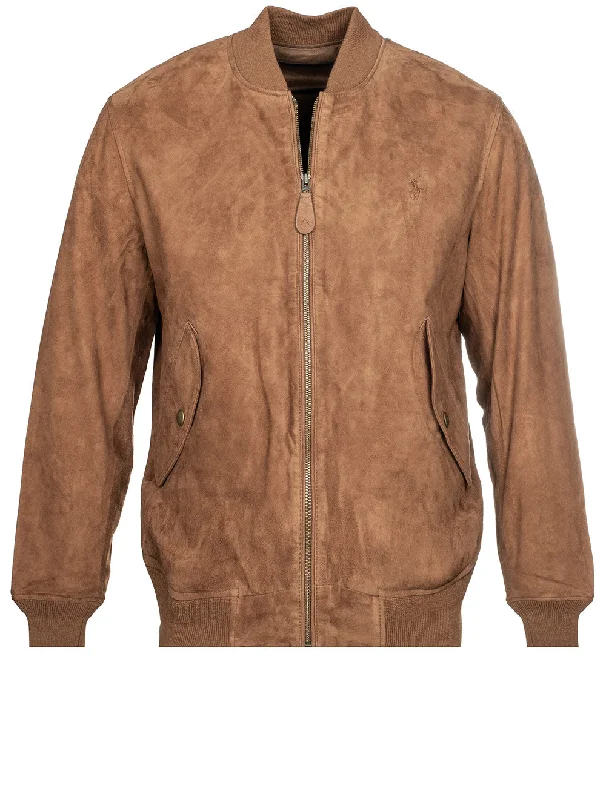 Men's plus size golf polo shirts in moisture wicking fabricSuede Bomber Jacket Brown Men's plus size golf polo shirts in moisture wicking fabricSuede Bomber Jacket Brown