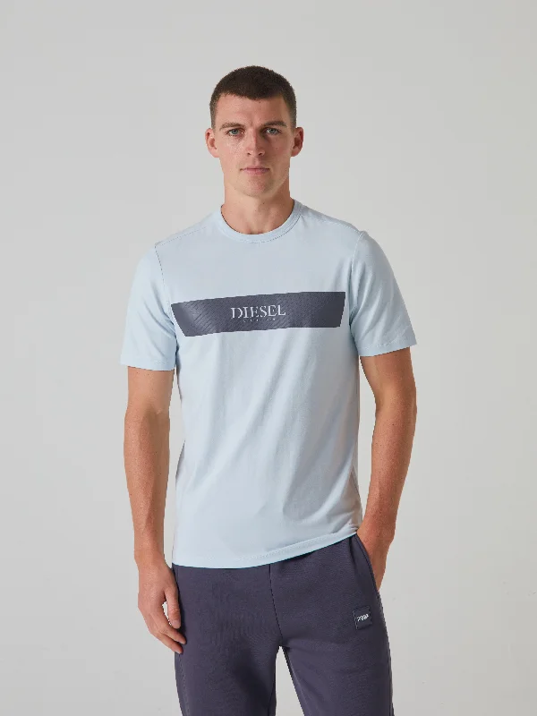 Men's eco - friendly recycled t - shirts for sustainable fashion choicesBilal Tee Bayamo Blue Men's eco - friendly recycled t - shirts for sustainable fashion choicesBilal Tee Bayamo Blue