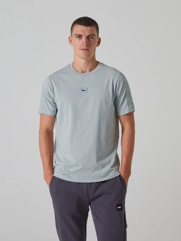 Men's v - neck muscle t - shirts for a body - building aestheticKhabib Tee Glacier Ice