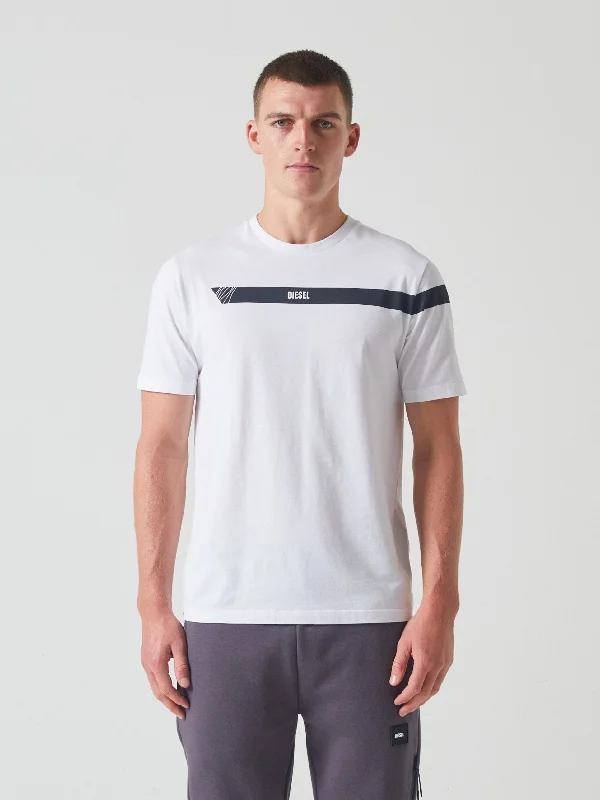Men's organic cotton crew - neck t - shirts for everyday comfortKev Tee Optic White