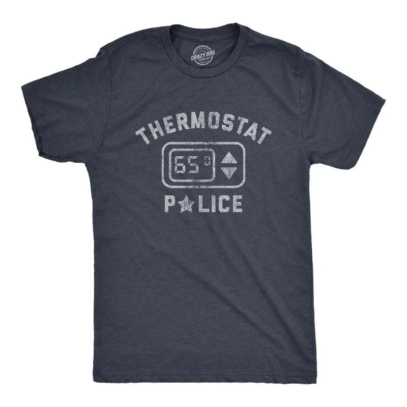 Men's plus - size pocket t - shirts with a classic lookThermostat Police Men's T Shirt Men's plus - size pocket t - shirts with a classic lookThermostat Police Men's T Shirt