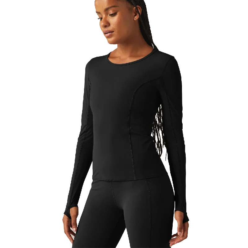 Men's long sleeve polo shirts with a contrast placket for added styleWomen's POWERBEYOND Lite Airshield Long Sleeve Top Men's long sleeve polo shirts with a contrast placket for added styleWomen's POWERBEYOND Lite Airshield Long Sleeve Top