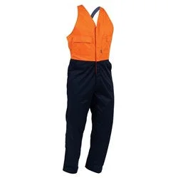 Overalls in a plaid pattern for a classic look​Easy Action Overalls (100% Cotton) Contrast - EDDCO