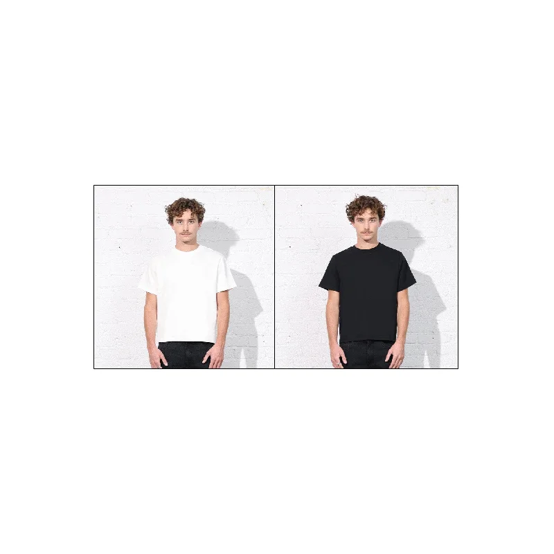 Men's v - neck muscle t - shirts for a body - building aesthetic2-Pack | The Silverlake Crop Tee II Men's v - neck muscle t - shirts for a body - building aesthetic2-Pack | The Silverlake Crop Tee II