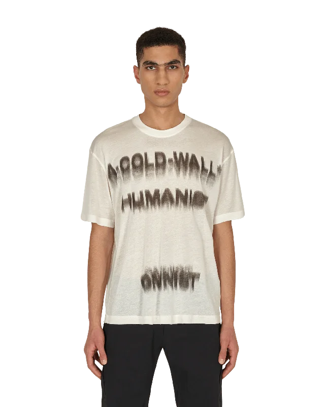 Men's ribbed t - shirts with a textured finish for added styleRationale T-Shirt White Men's ribbed t - shirts with a textured finish for added styleRationale T-Shirt White