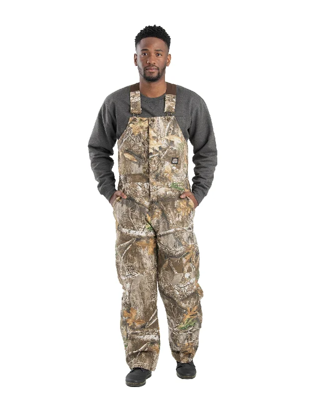 Overalls with multiple pockets for storage​Camo Heritage Insulated Bib Overall
