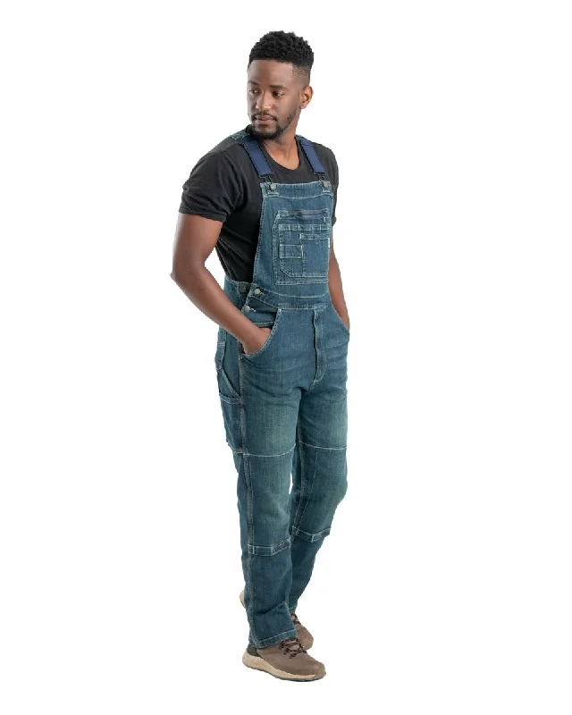 Overalls with a removable bib for versatilityHighland Unlined Washed Flex Denim Bib Overall Overalls with a removable bib for versatilityHighland Unlined Washed Flex Denim Bib Overall