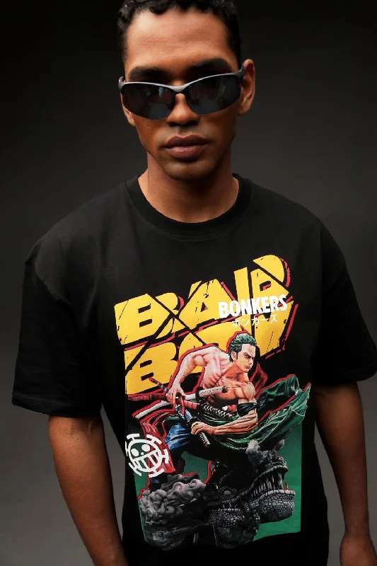 Men's antimicrobial t - shirts for odor - free freshness during travelBad Boy Oversized T-shirt
