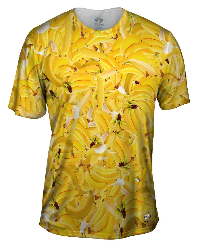 Men's smart - casual checkered t - shirts for semi - formal occasionsBanana Breakfast Jumbo