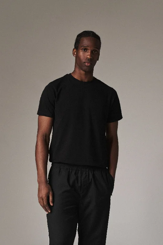 Men's moisture - wicking athletic t - shirts for intense workoutsUNBRANDED SLIM T-SHIRT - BLACK Men's moisture - wicking athletic t - shirts for intense workoutsUNBRANDED SLIM T-SHIRT - BLACK