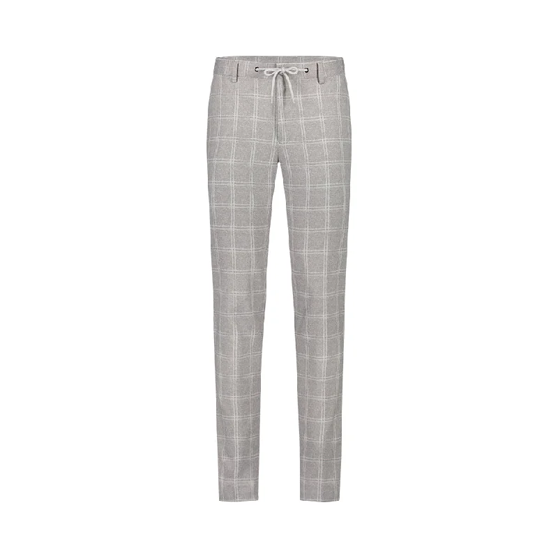 Men's zip - pocket casual canvas pants for added functionalityBLUE INDUSTRY Window Pant Taupe