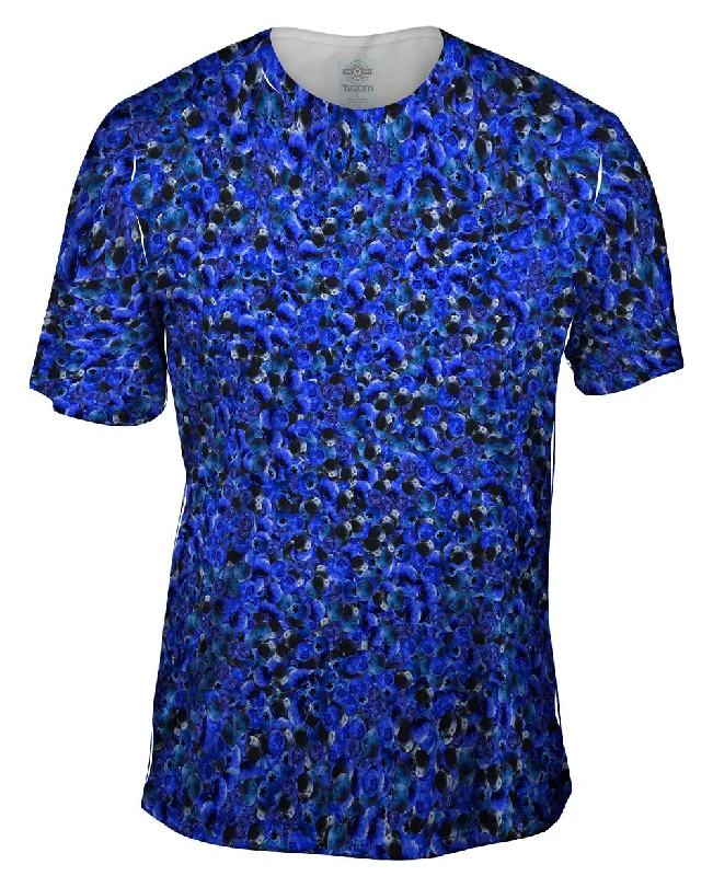 Men's plus - size pocket t - shirts with a classic lookBlueberry Afternoon