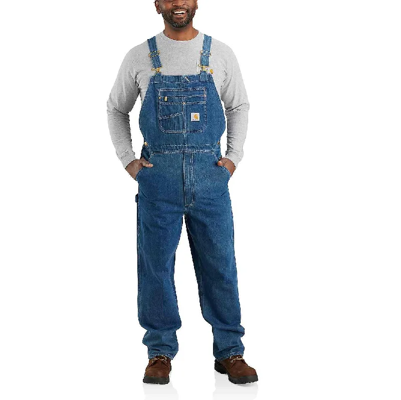 Overalls with a snap - button closure for quick changes​Carhartt Loose Fit Denim Overalls