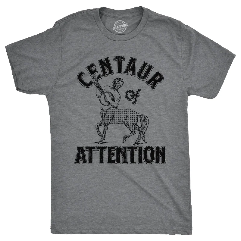 Men's long - sleeve henley t - shirts with button - down placketsCentaur Of Attention Men's T Shirt Men's long - sleeve henley t - shirts with button - down placketsCentaur Of Attention Men's T Shirt