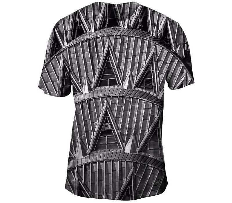 Men's lightweight performance t - shirts for running marathonsChryslers Tower