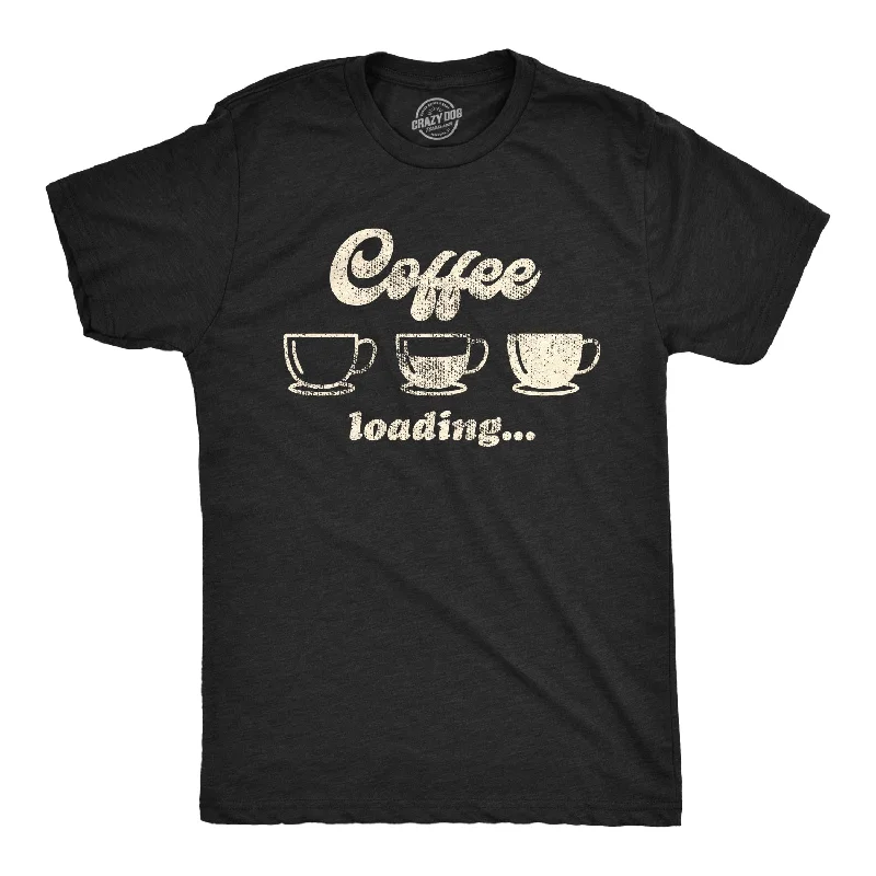 Men's printed Hawaiian t - shirts for tropical vacationsCoffee Loading Men's T Shirt