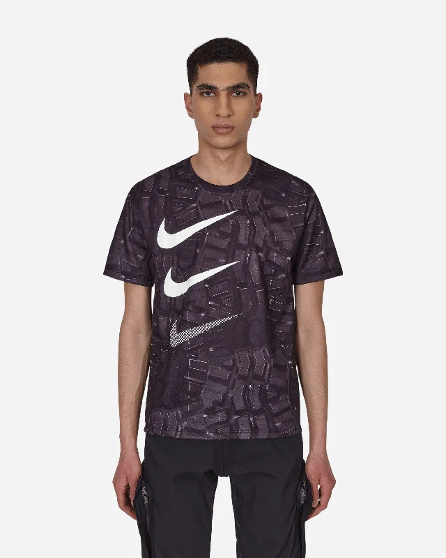 Men's antimicrobial t - shirts for odor - free freshness during travelNike Vertical Triple Tick T-Shirt Black Men's antimicrobial t - shirts for odor - free freshness during travelNike Vertical Triple Tick T-Shirt Black