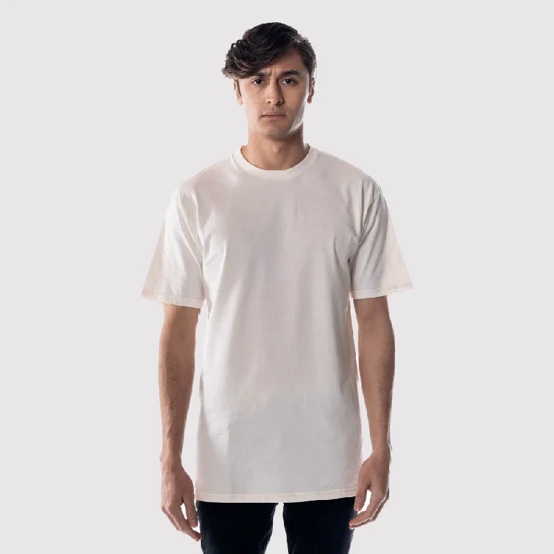 Men's long - sleeve henley t - shirts with button - down placketsTS5614 | ESSENTIAL STREET SPLIT HEM T-SHIRTS