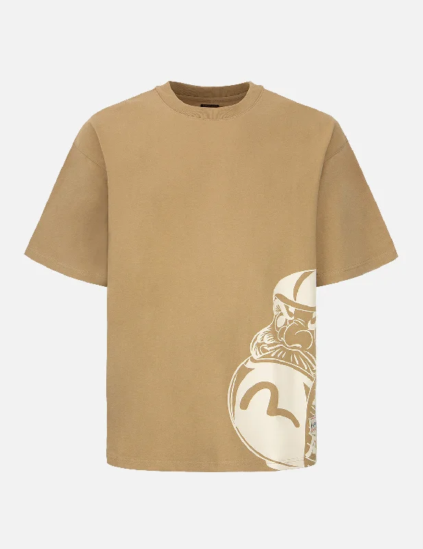 Men's eco - friendly recycled t - shirts for sustainable fashion choicesDaruma Print T-Shirt