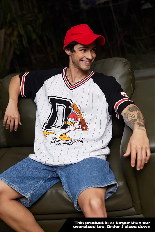 Men's lightweight performance t - shirts for running marathonsDonald Duck 34 Oversized Jersey