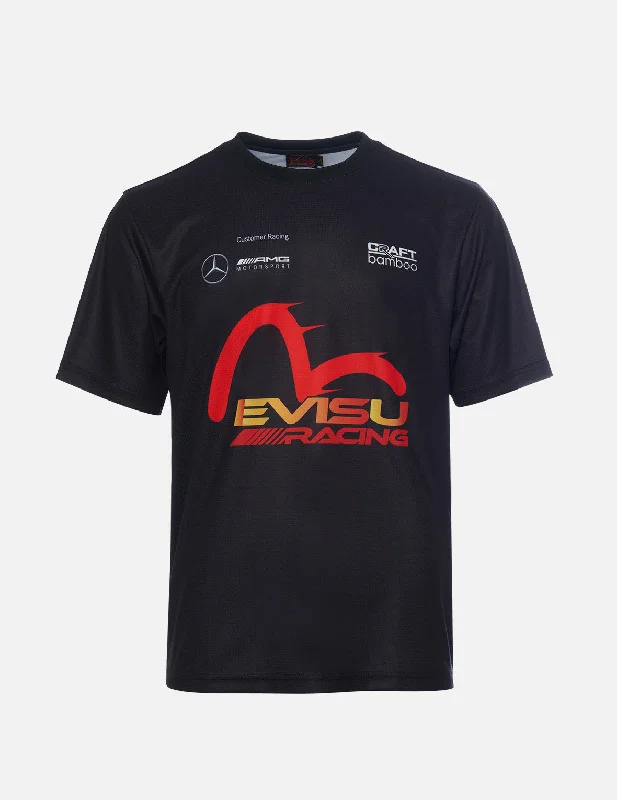 Men's printed Hawaiian t - shirts for tropical vacationsEVISU Racing Limited Edition Regular Fit T-shirt