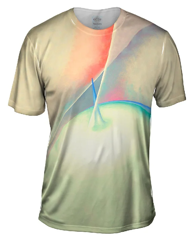 Men's eco - friendly recycled t - shirts for sustainable fashion choicesGeorgia O_#_keeffe - "Series 1 Number 7" (1919)