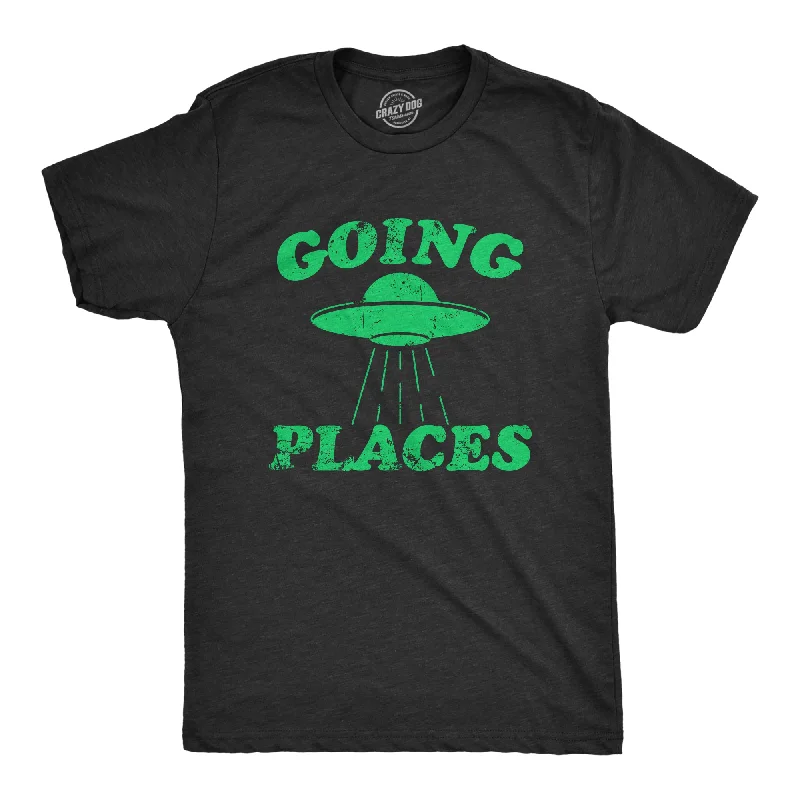 Men's tie - dye t - shirts with a bohemian styleGoing Places Men's T Shirt