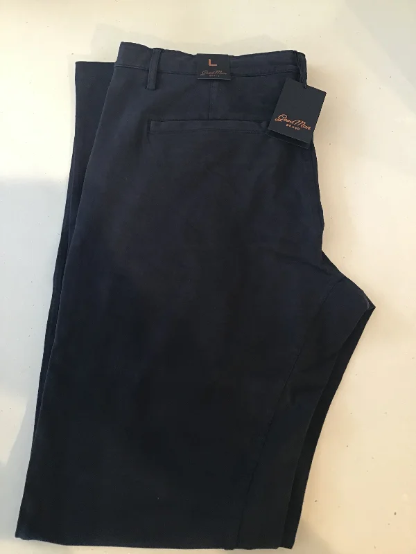 Men's side - stripe casual track pants for a sporty lookGOOD MAN BRAND Tulum Pant Blue