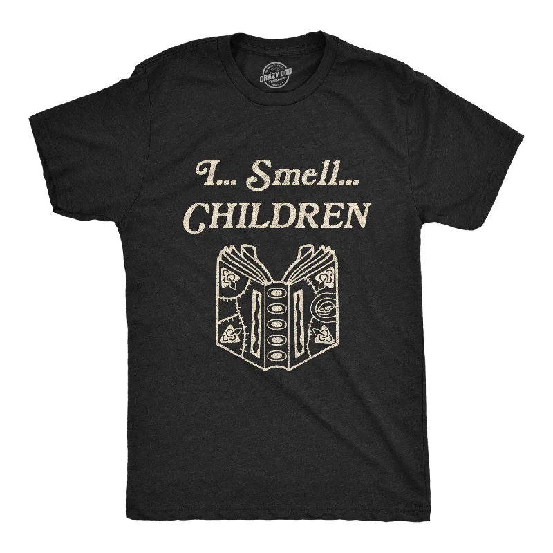 Men's lightweight performance t - shirts for running marathonsI Smell Children Men's T Shirt