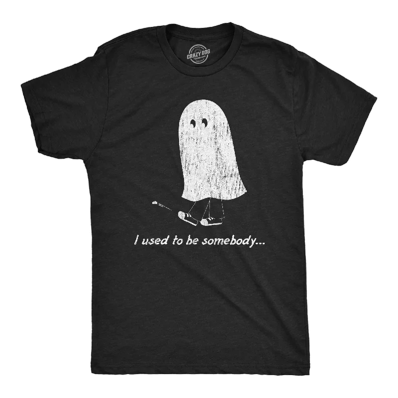 Men's plus - size pocket t - shirts with a classic lookI Used To Be Somebody Men's T Shirt Men's plus - size pocket t - shirts with a classic lookI Used To Be Somebody Men's T Shirt