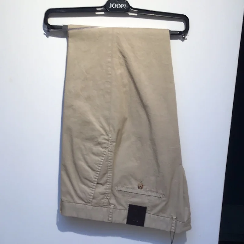 Men's elastic waistband casual lounge pants for lazy days at homeJOOP Hank Pant Khaki