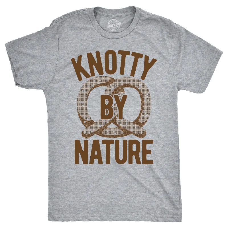 Men's eco - friendly recycled t - shirts for sustainable fashion choicesKnotty By Nature Men's T Shirt