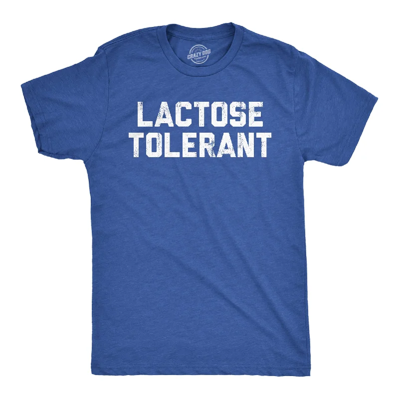 Men's antimicrobial t - shirts for odor - free freshness during travelLactose Tolerant Men's T Shirt Men's antimicrobial t - shirts for odor - free freshness during travelLactose Tolerant Men's T Shirt