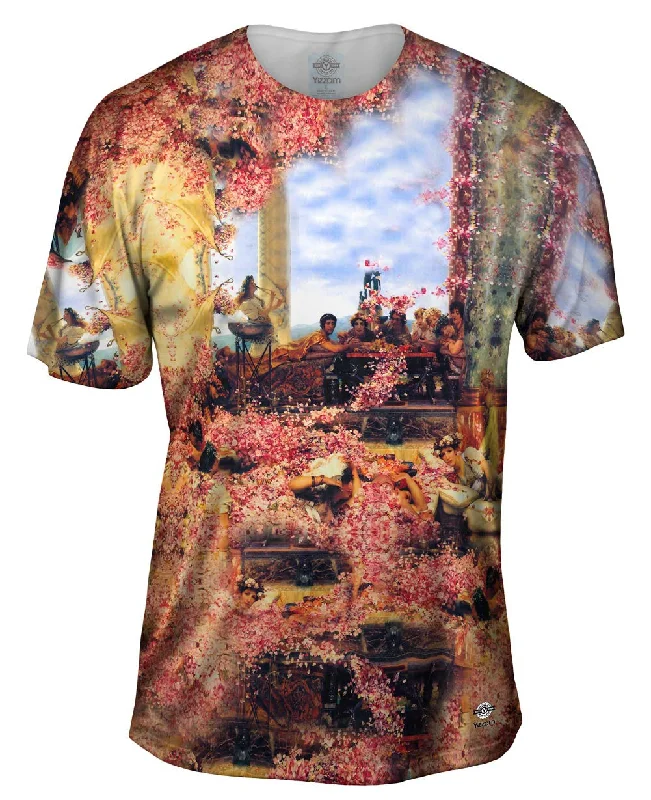 Men's antimicrobial t - shirts for odor - free freshness during travelLawrence Alma Tadema - "The Roses Of Heliogabalus"