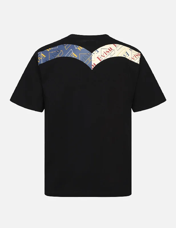 Men's ribbed t - shirts with a textured finish for added styleLogo Pattern Daicock Print T-shirt Men's ribbed t - shirts with a textured finish for added styleLogo Pattern Daicock Print T-shirt